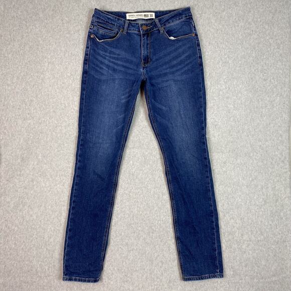 Barbell Apparel Jeans Mens 30 (31x32.5) Blue Slim Athletic Fit - Picture 1 of 11